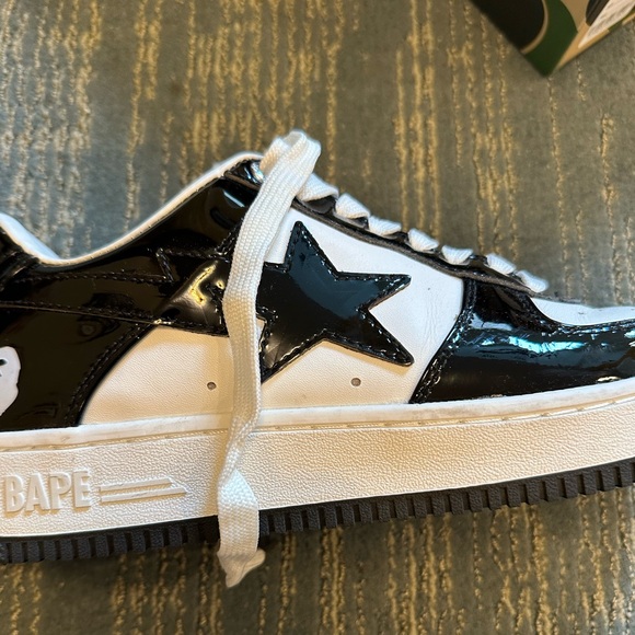 ABathing Ape Bape Sta Low color Black size 9 - Picture 8 of 16